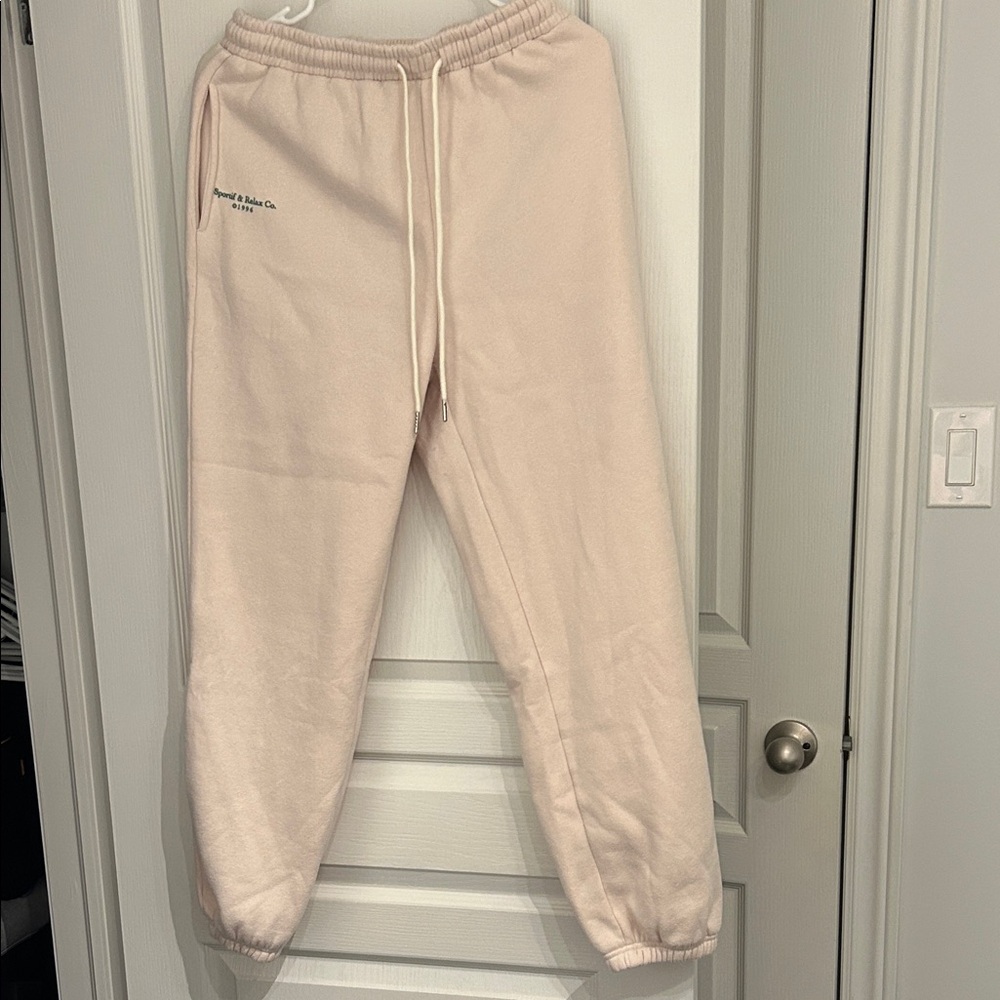 Princess Polly Beige/Cream Sweatpants